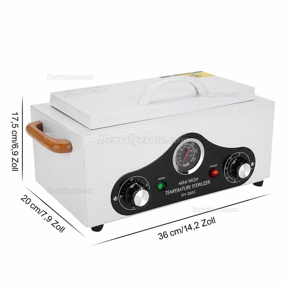 NOVA&reg; FMX-7-5 Zahnheilkunde-Trockenhitze-Sterilisator Medizinische Tierarzt-T&auml;towierung mit Temperaturregelung / Display